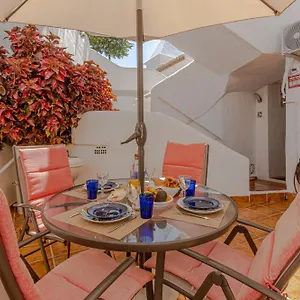 Benalgolf Lovely In With Sea Views, Excellent Wifi Connection, Private Backyard With Bbq Benalmádena